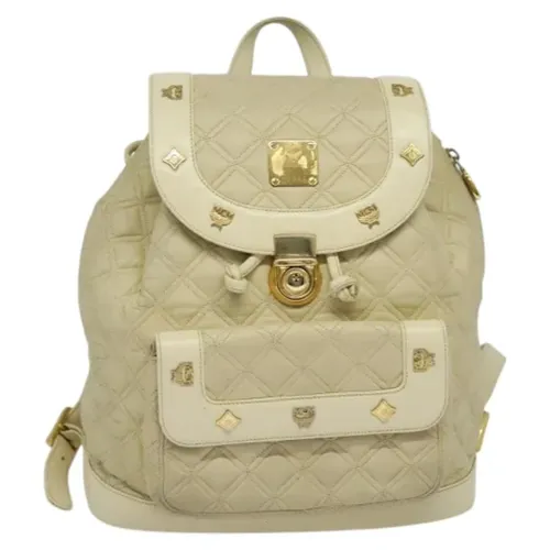 Pre-owned > Pre-owned Bags > Pre-owned Backpacks - - MCM Pre-owned - Modalova