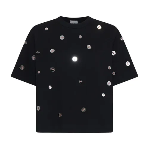 Alysi - Tops > T-Shirts - Black - Alysi - Modalova