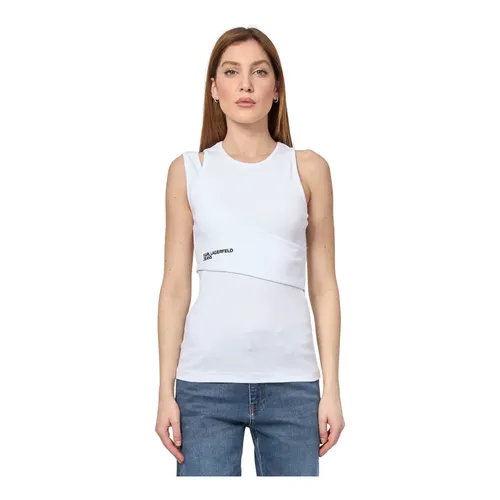 Tops > Sleeveless Tops - - Karl Lagerfeld - Modalova