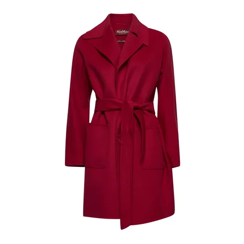 Coats > Belted Coats - - Max Mara Studio - Modalova