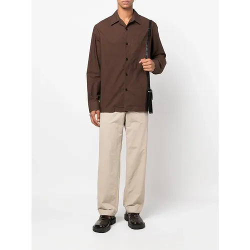 Trousers > Straight Trousers - - Nanushka - Modalova