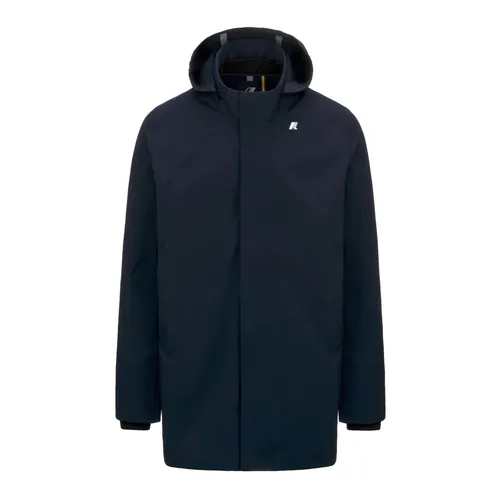 K-Way - Coats > Parkas - Blue - K-Way - Modalova