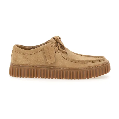 Shoes > Flats > Laced Shoes - - Clarks - Modalova