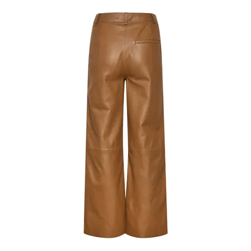 Trousers > Leather Trousers - - Gestuz - Modalova