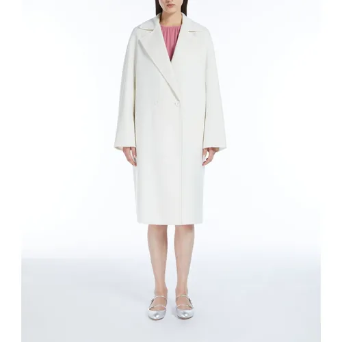 Coats > Double-Breasted Coats - - Max Mara Studio - Modalova