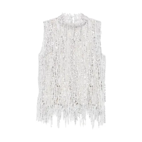 Tops > Sleeveless Tops - - Brunello Cucinelli - Modalova