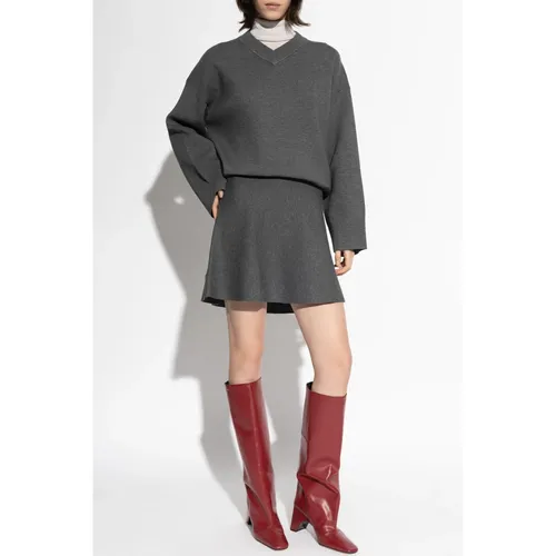 Knitwear > V-neck Knitwear - - Samsøe Samsøe - Modalova