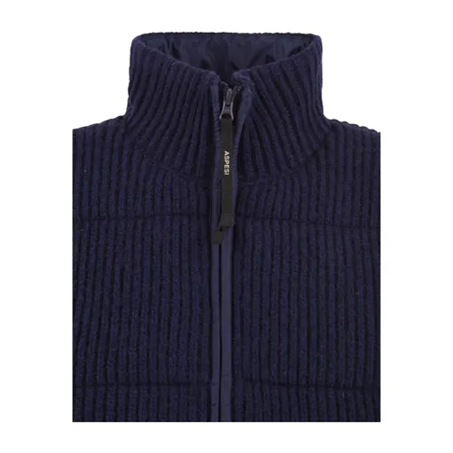 Aspesi - Jackets > Vests - Gray - Aspesi - Modalova