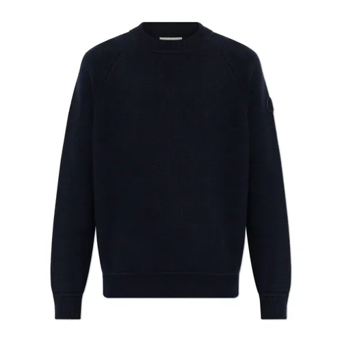 Knitwear > Round-neck Knitwear - - Moncler - Modalova