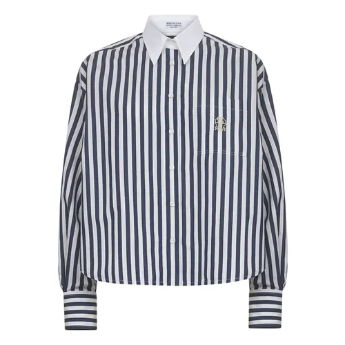 Blouses & Shirts > Shirts - - Brunello Cucinelli - Modalova
