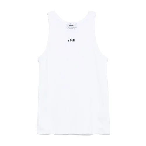 Tops > Sleeveless Tops - - Msgm - Modalova