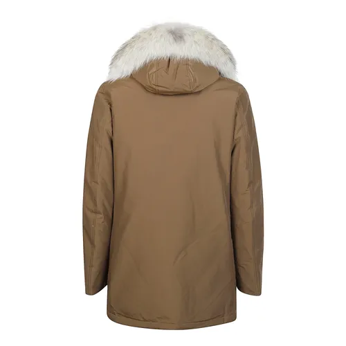 Woolrich - Coats > Parkas - Brown - Woolrich - Modalova