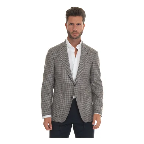 Canali - Jackets > Blazers - Gray - Canali - Modalova