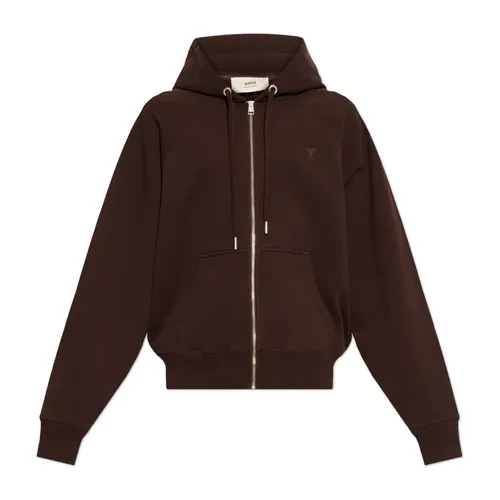 Sweatshirts & Hoodies > Zip-throughs - - Ami Paris - Modalova