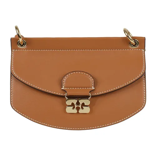 Ganni - Bags > Handbags - Brown - Ganni - Modalova