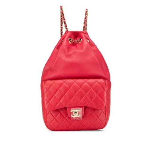 Pre-owned > Pre-owned Bags > Pre-owned Backpacks - - Chanel Vintage - Modalova