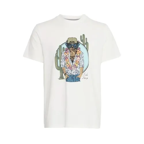 Blend - Tops > T-Shirts - White - Blend - Modalova