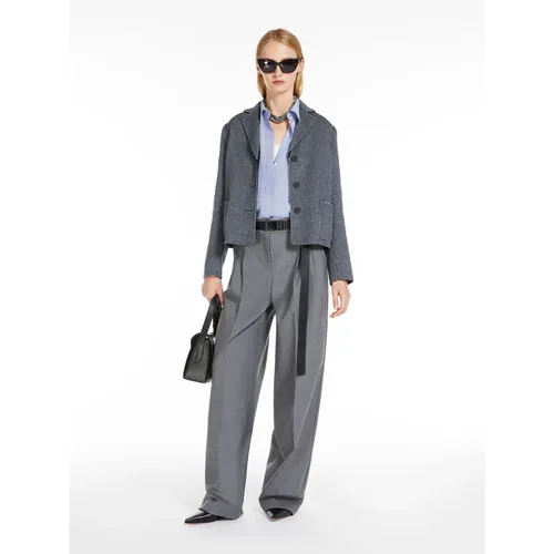 Trousers > Wide Trousers - - Max Mara Studio - Modalova