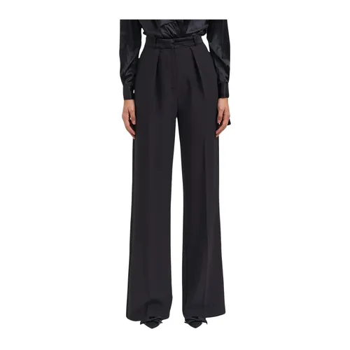 Trousers > Wide Trousers - - Elisabetta Franchi - Modalova