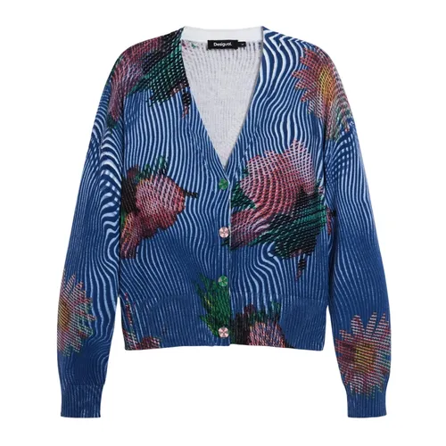 Knitwear > Cardigans - - Desigual - Modalova