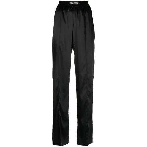 Trousers > Straight Trousers - - Tom Ford - Modalova