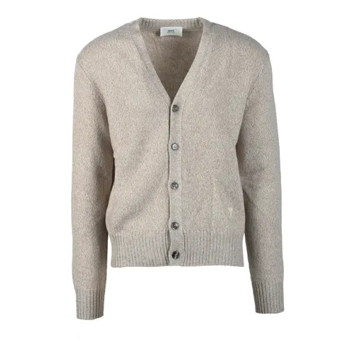 Knitwear > Cashmere Knitwear - - Ami Paris - Modalova