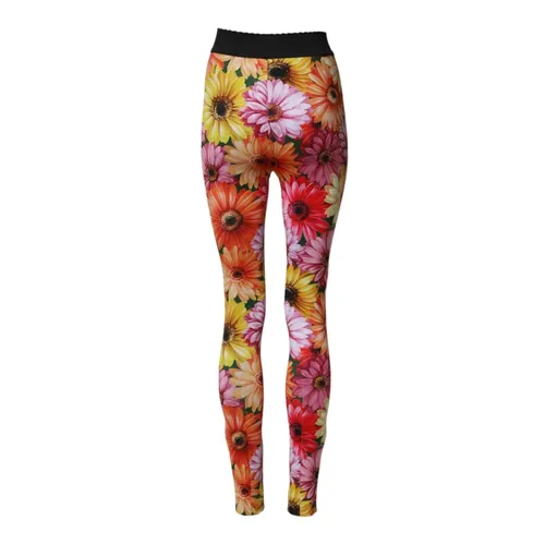 Trousers > Leggings - - Dolce & Gabbana - Modalova