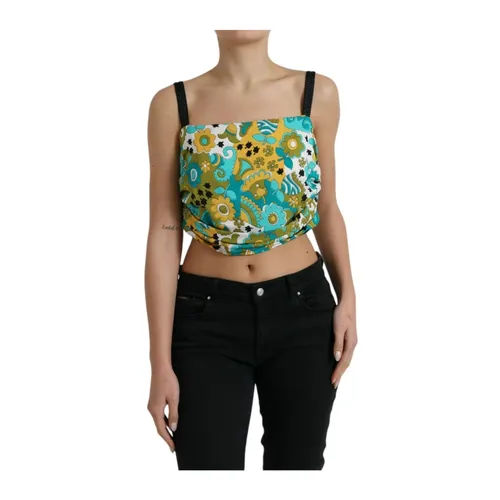 Tops > Sleeveless Tops - - Dolce & Gabbana - Modalova