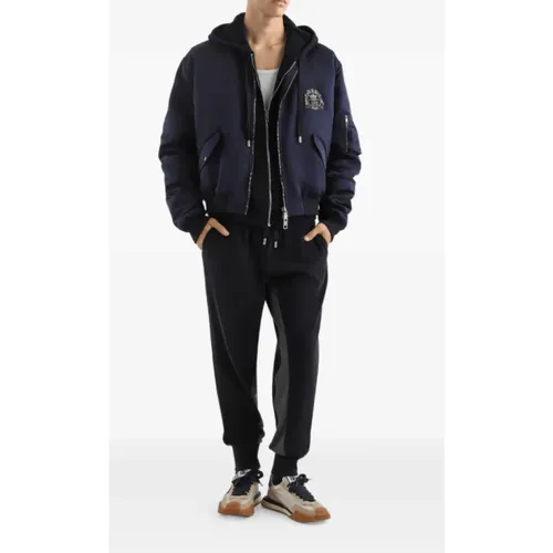 Trousers > Sweatpants - - Dolce & Gabbana - Modalova