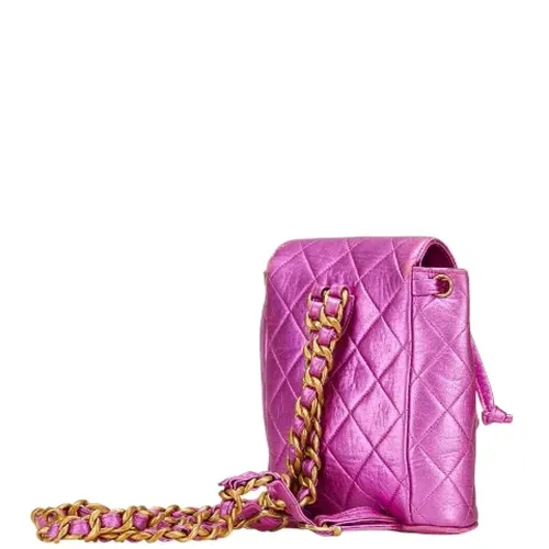 Pre-owned > Pre-owned Bags > Pre-owned Backpacks - - Chanel Vintage - Modalova
