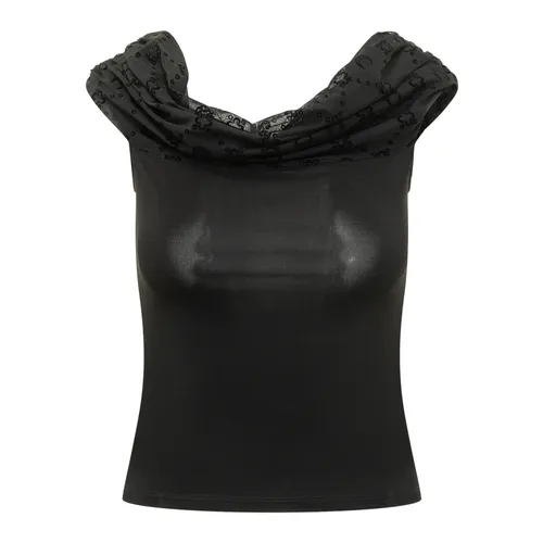 Tops > Sleeveless Tops - - Marine Serre - Modalova