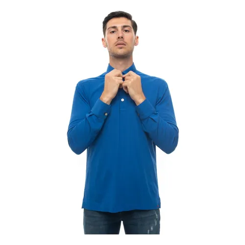 Kiton - Tops > Polo Shirts - Blue - Kiton - Modalova