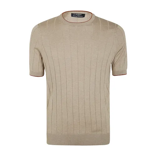 Knitwear > Round-neck Knitwear - - Barba Napoli - Modalova