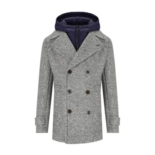 Coats > Double-Breasted Coats - - Bob - Modalova