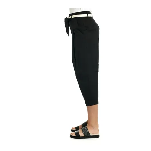 Trousers > Cropped Trousers - - Manila Grace - Modalova
