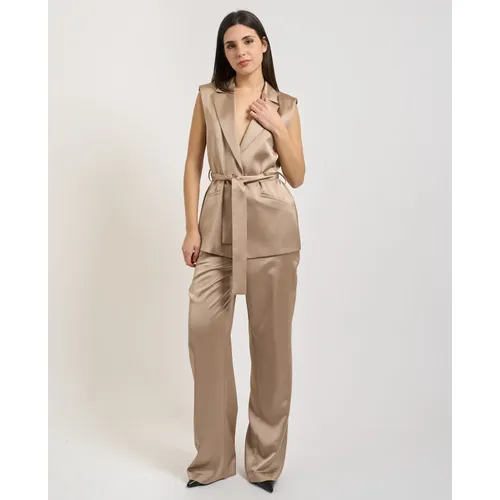 Jackets > Vests - - Fracomina - Modalova