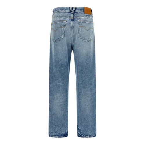 Jeans > Straight Jeans - - Versace - Modalova