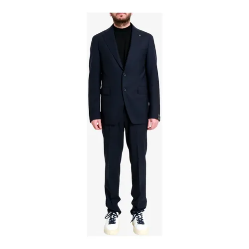 Suits > Suit Sets > Single Breasted Suits - - Tagliatore - Modalova