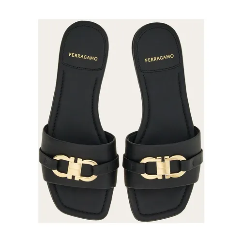 Shoes > Flip Flops & Sliders > Sliders - - Ferragamo - Modalova