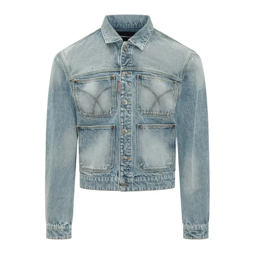 Jackets > Denim Jackets - - Dsquared2 - Modalova