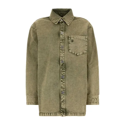 Blouses & Shirts > Denim Shirts - - Ami Paris - Modalova