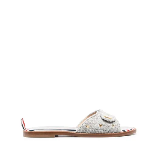 Shoes > Flip Flops & Sliders > Sliders - - Thom Browne - Modalova