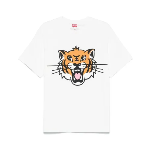 Kenzo - Tops > T-Shirts - White - Kenzo - Modalova