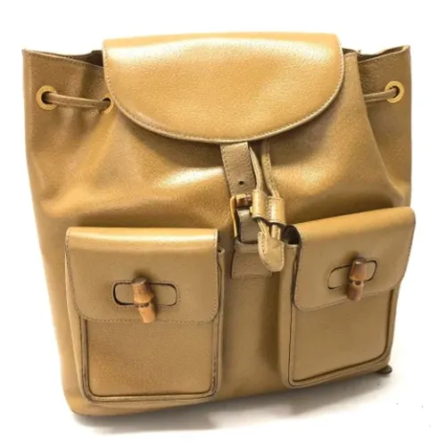 Pre-owned > Pre-owned Bags > Pre-owned Backpacks - - Gucci Vintage - Modalova