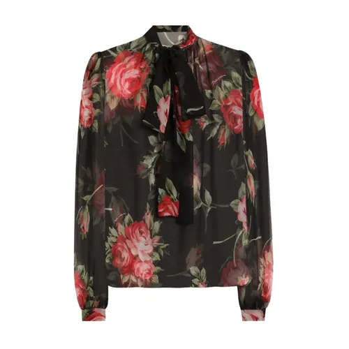 Blouses & Shirts > Blouses - - Dolce & Gabbana - Modalova