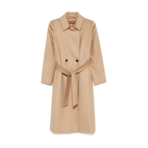Coats > Belted Coats - - Max Mara Studio - Modalova