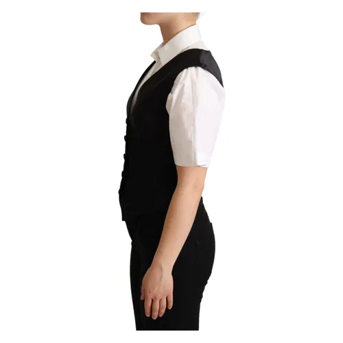 Jackets > Vests - - Dolce & Gabbana - Modalova
