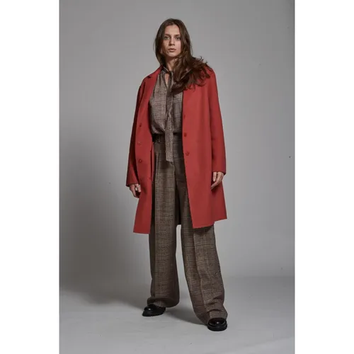 Coats > Single-Breasted Coats - - Manila Grace - Modalova