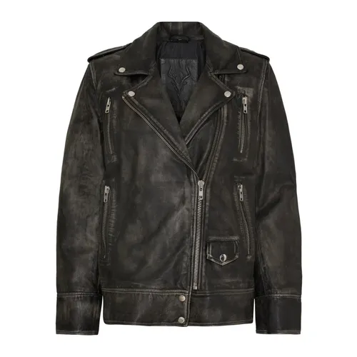 Jackets > Leather Jackets - - Notyz - Modalova