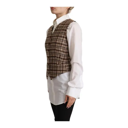 Jackets > Vests - - Dolce & Gabbana - Modalova